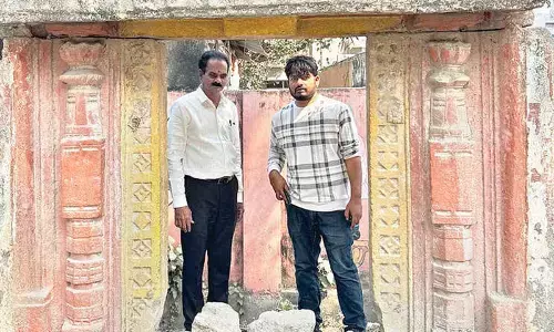 OH NO! Kakatiya-era doorway faces demolition