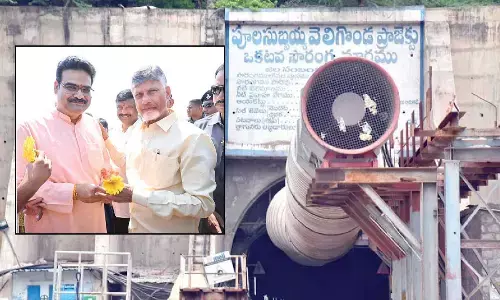Veligonda project to play a pivotal role in interlinking of Godavari, Krishna, Penna