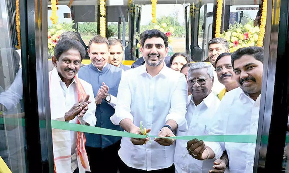 MEIL Foundation donates two electric buses MEIL Foundation donates two electric buses