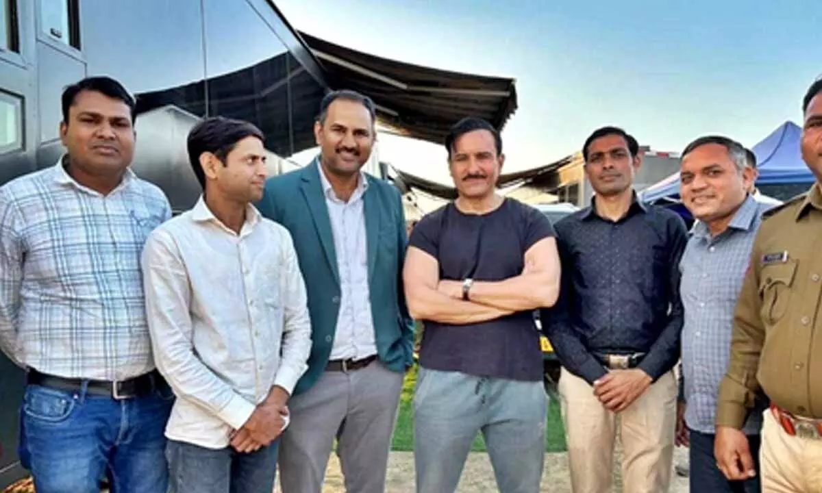 Saif Ali Khan starts shooting for his new film at same spot where he shot for debut movie in Jaipur