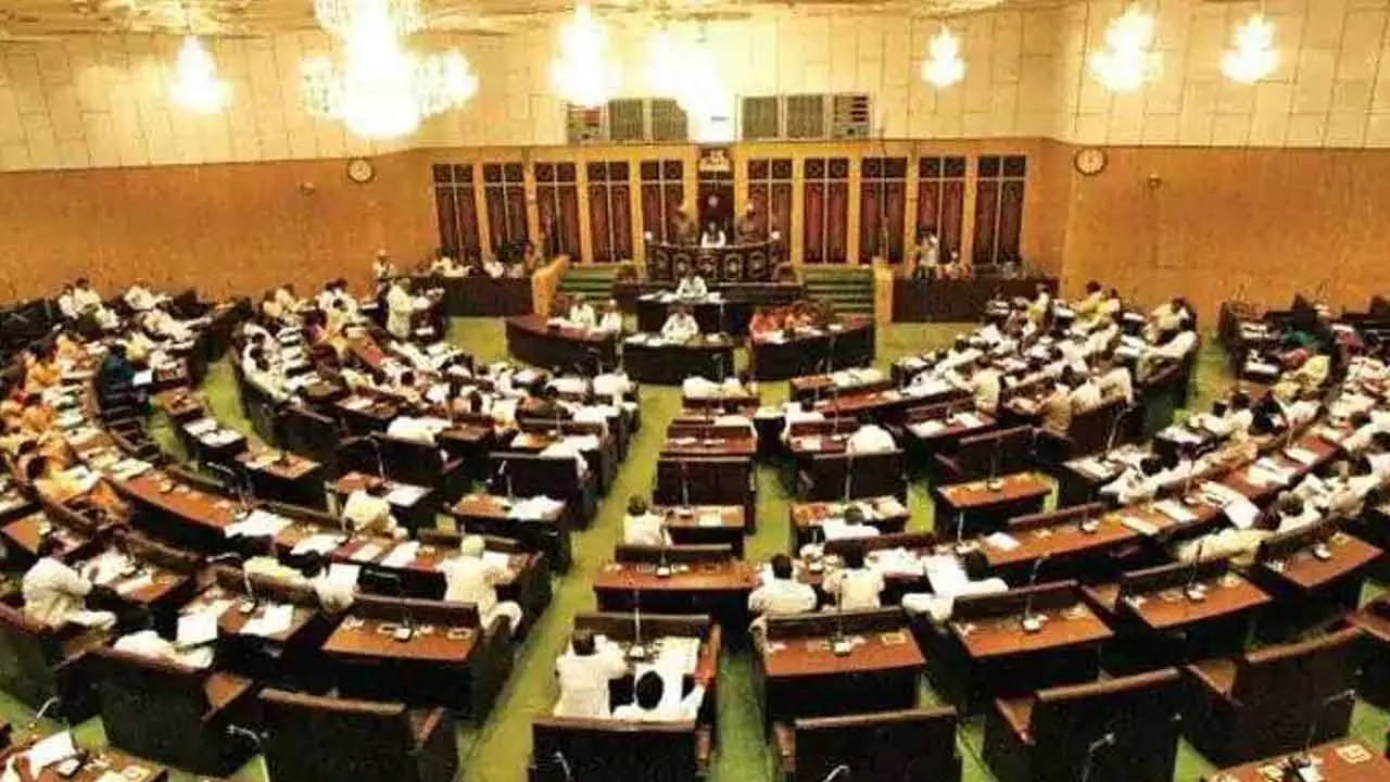 Telangana Budget Session Begins with Heated Exchanges; Governor Outlines Welfare and Development Plans