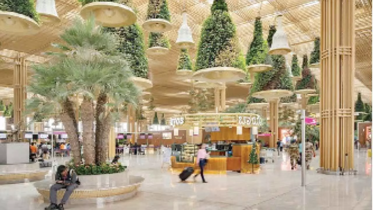 Sensory room for neurodivergent passengers