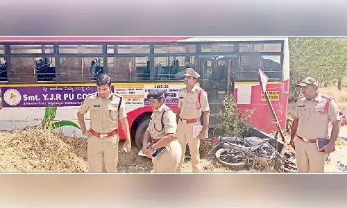5 die as KSRTC bus hits two bikes