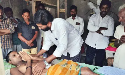 Bedridden man awaits aid amid bureaucratic apathy