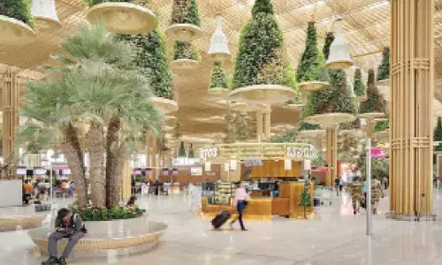 Sensory room for neurodivergent passengers