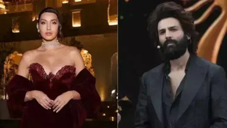 Nora Fatehi Teases Kartik Aaryan About His Relationship History at IIFA 2025