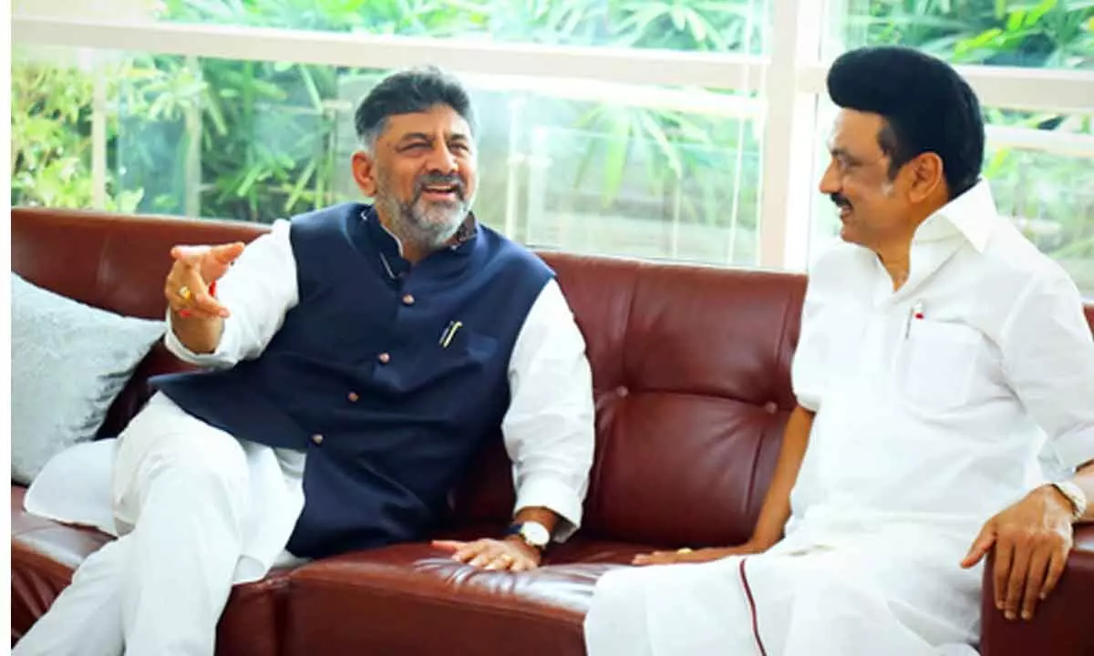 Ktaka Dy CM Shivakumar to attend meeting on March 22 in Chennai to oppose delimitation Ktaka Dy CM Shivakumar to attend meeting on March 22 in Chennai to oppose delimitation