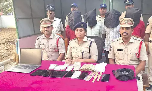 Bobbili police bust 4-member gang of thieves