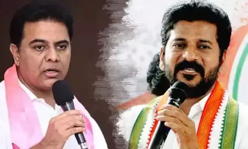 KTR slams Revanth Reddy over Hyderabad University land clearance