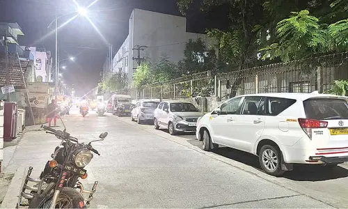 Is road widening for unauthorised parking?