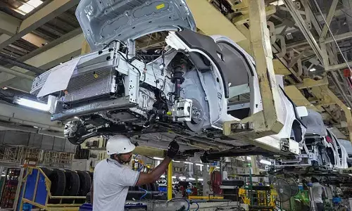 Factory output growth at 5% in Jan