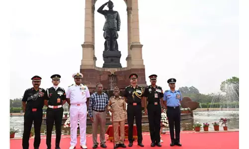 INA veteran marks his 100th birthday by paying tributes at National War Memorial