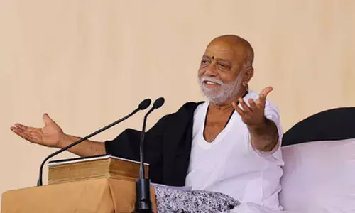 Morari Bapu pledges financial support to boost education in tribal areas of Gujarat