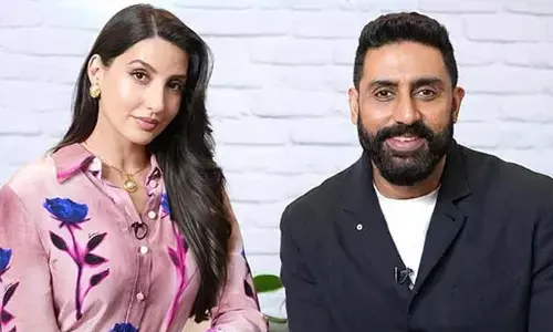 Abhishek Bachchan hails Nora Fatehi, urges filmmakers to give her lead roles
