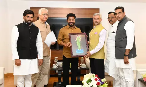 Telangana CM Revanth Reddy Seeks Central Support for Global Events in Hyderabad