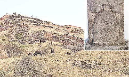 Chandavaram’s Buddhist stupa cries for attention