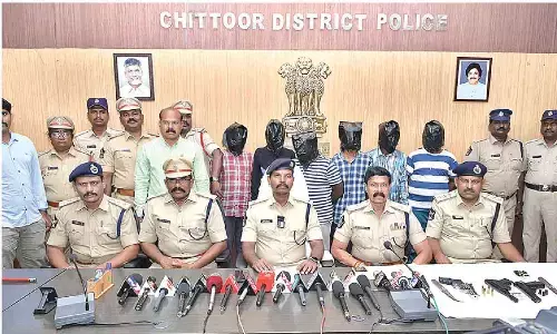 Chittoor police nab 7-member dacoity gang within 24 hours