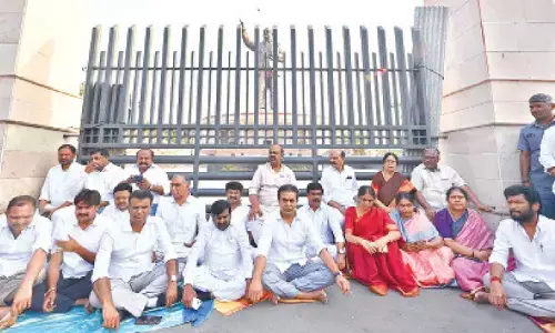 KTR calls for state-wide protests over MLA’s suspension