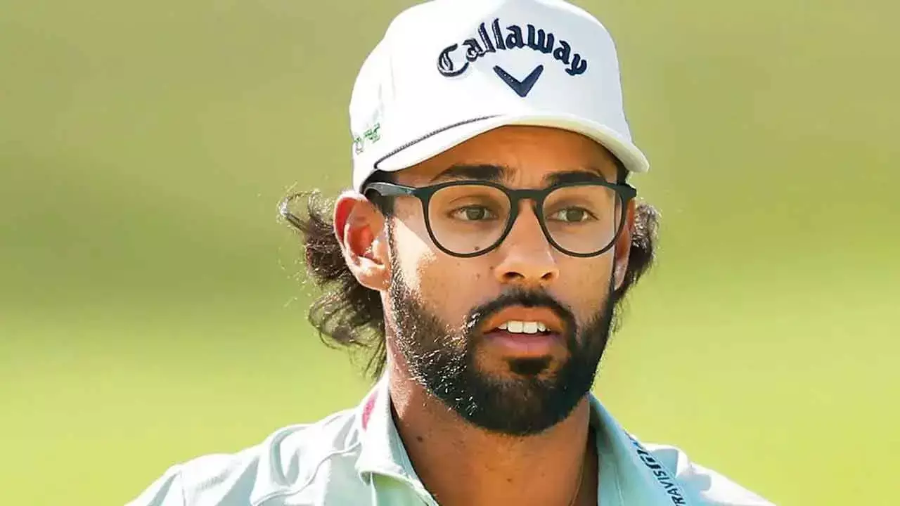 Akshay Bhatia is tied second at Players C’ship