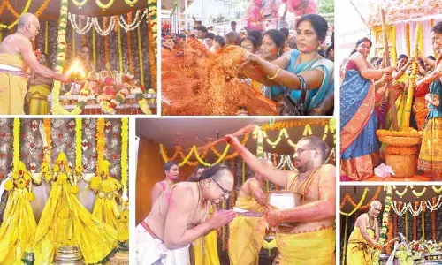 Holi Pournami brings Bhadradri temple alive!