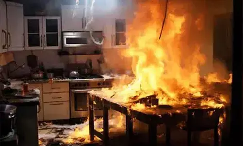 Hyderabad: Fire breaks out at restaurant