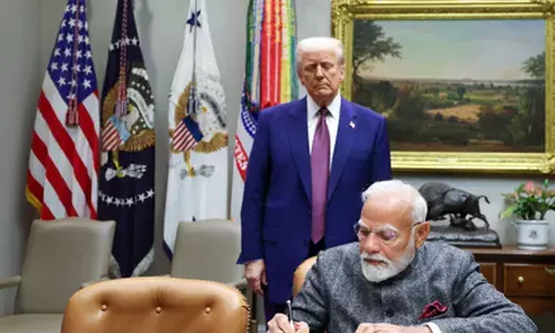 Didnt want PM Modi and other visiting world leaders to see tents, potholes, graffiti in Washington: Trump