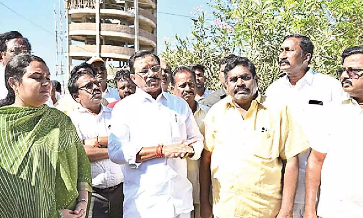 MLA seeks more TUDA funds for Satyavedu development