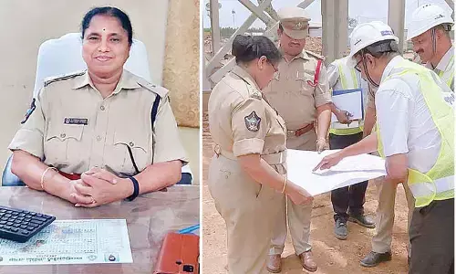 Defying tradition a young girl makes big in policing