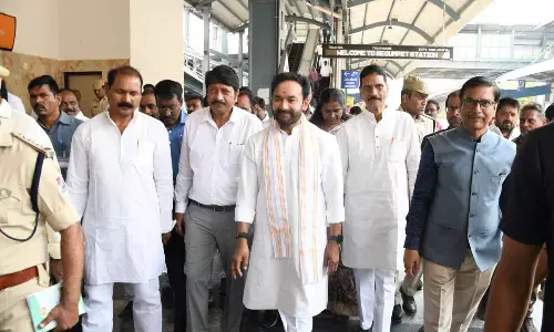 Kishan dedicates Begumpet railway station to women