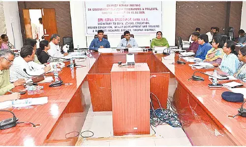 Work with dedication to achieve GSDP growth targets, officials told