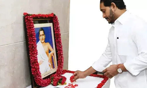 YS Jagan Paid Tribute to Potti Sriramulu on His Birth Anniversary