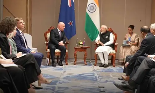 New Zealand PM, accompanied by Indian diaspora members, to arrive in Delhi today