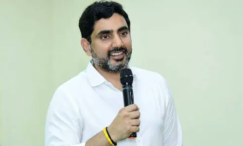Nara Lokesh extends best wishes to class 10 students for exams