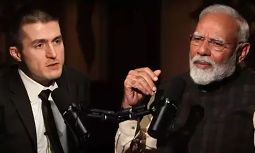 Fasting for 45 hours: US podcasters tribute to PM Modi before three-hour long interview