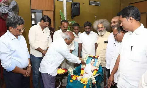 Rich tributes paid to Potti Sriramulu