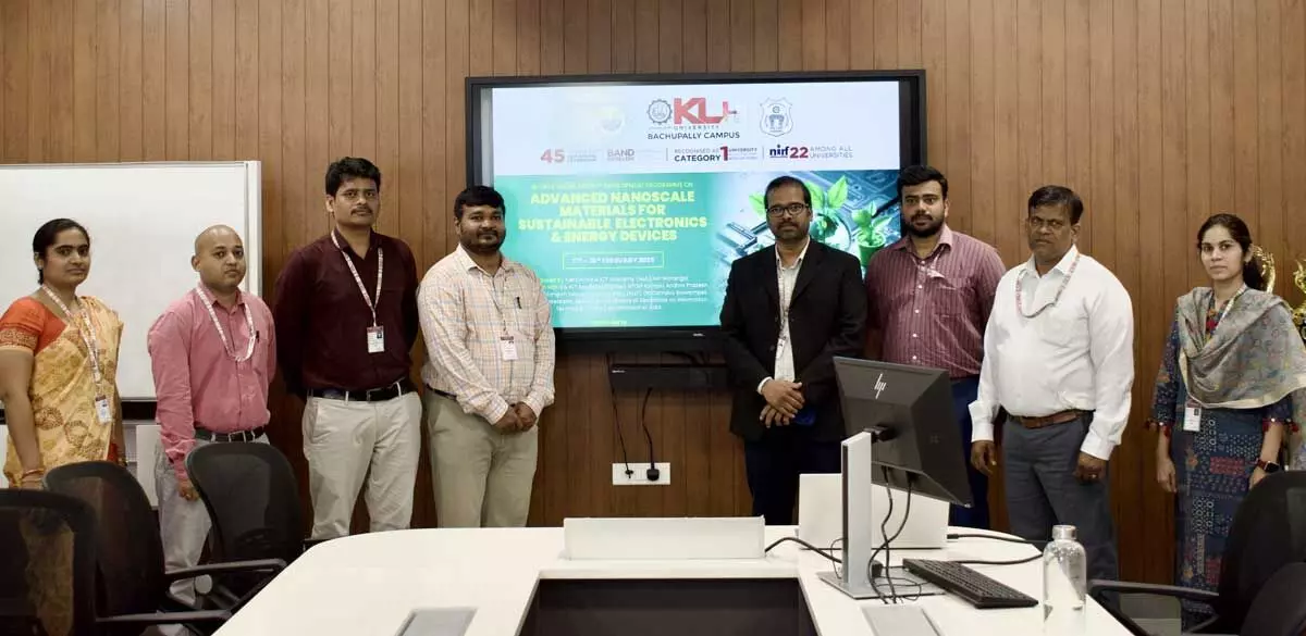 KLH Bachupally Campus Drives Faculty Innovation with Collaborative Development Program on Nanoscale Materials KLH Bachupally Campus Drives Faculty Innovation with Collaborative Development Program on Nanoscale Materials