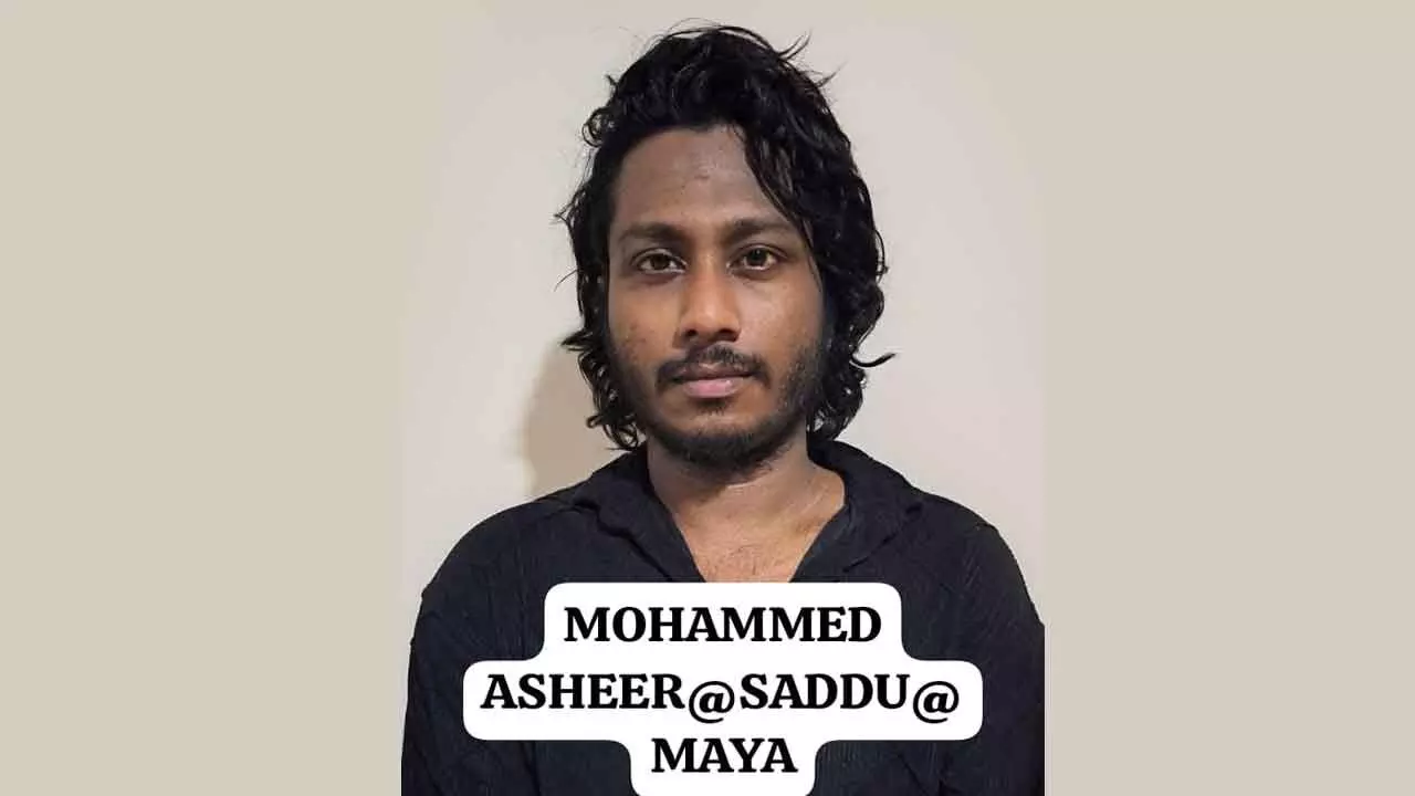 Absconding Associate of Underworld Figure Kali Yogish Arrested in Mangaluru; MDMA Seized Absconding Associate of Underworld Figure Kali Yogish Arrested in Mangaluru; MDMA Seized