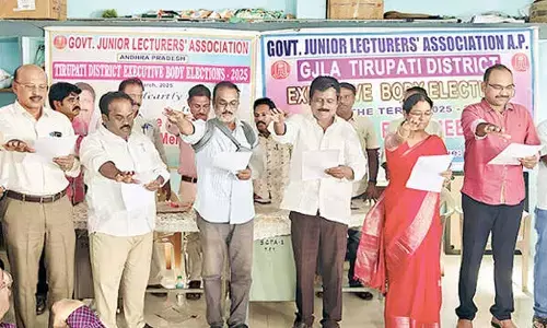 Ravi elected as GJLA Tirupati district president