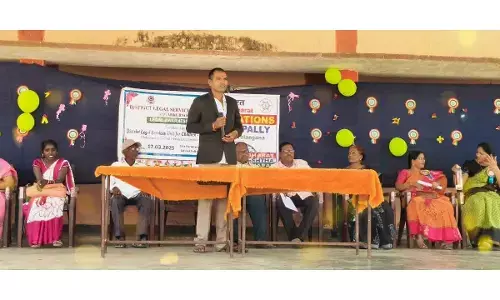 Awareness Seminar on Child-Friendly Legal Services Held at Telakapally ZPHS