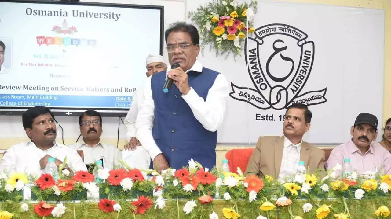OU reaffirms commitment to reservation policies in review meeting OU reaffirms commitment to reservation policies in review meeting