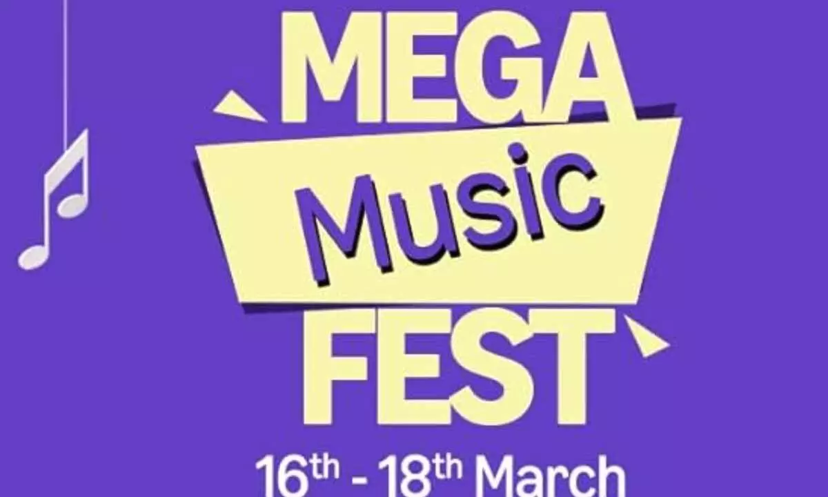 Amazon.in Mega Music Fest - Level up your entertainment from 16th to 18th March 2025 Amazon.in Mega Music Fest - Level up your entertainment from 16th to 18th March 2025