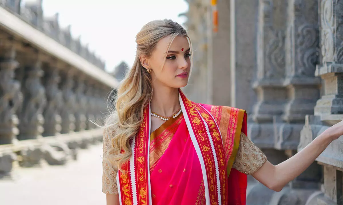 Miss World 2024 Krystyna Pyszková Explores Telangana’s Cultural Heritage with Yadagirigutta Visit Miss World 2024 Krystyna Pyszková Explores Telangana’s Cultural Heritage with Yadagirigutta Visit
