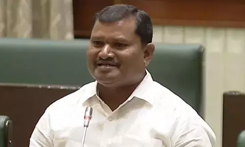 MLA Adinarayana sings a song in the House