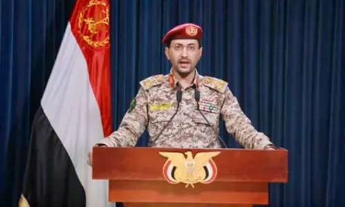 Houthis target US aircraft carrier for third time in 48 hours