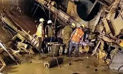 Efforts Intensify to Recover Missing Workers in Srisailam Tunnel Collapse