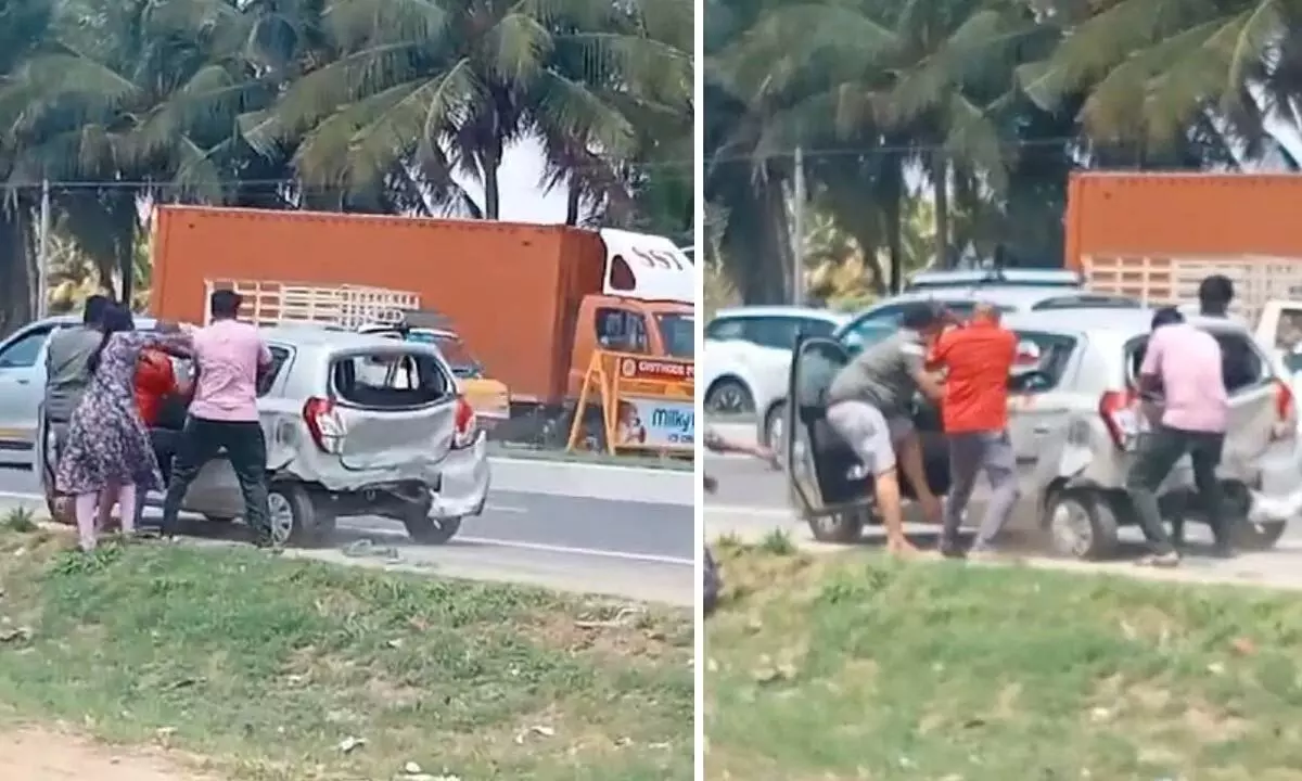 History-Sheeter Brutally Murdered In Broad Daylight On Tamil Nadu Highway History-Sheeter Brutally Murdered In Broad Daylight On Tamil Nadu Highway