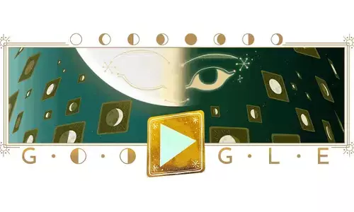 Google celebrates March’s final Half Moon with interactive doodle