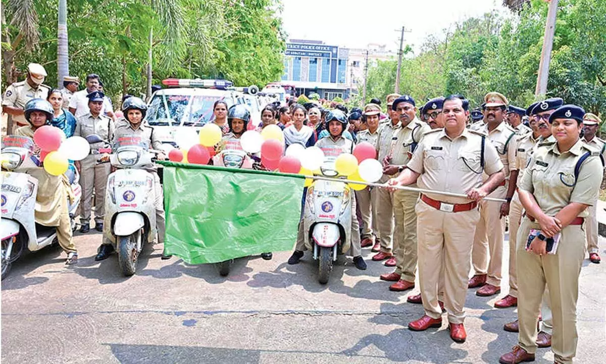 Seven Shakti teams deployed for women safety in EG dist Seven Shakti teams deployed for women safety in EG dist