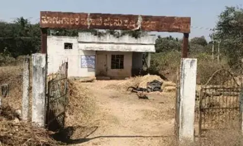 Neglected  bee-keeping centre in Tumakuru cries for attention