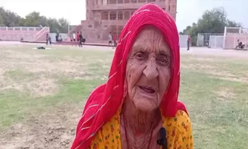 Bikaners nonagenarian athlete Pana Devi wins gold medals, proves age is just a number